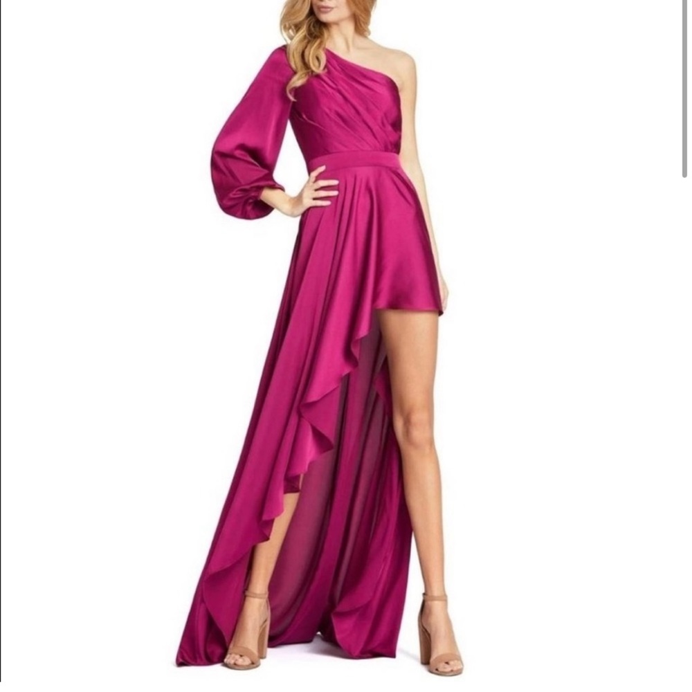 COPY - Mac Duggal size 8 one shoulder dress